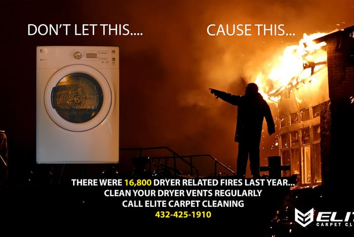 Dryer Vent Cleaning service from Elite Carpet Cleaning
